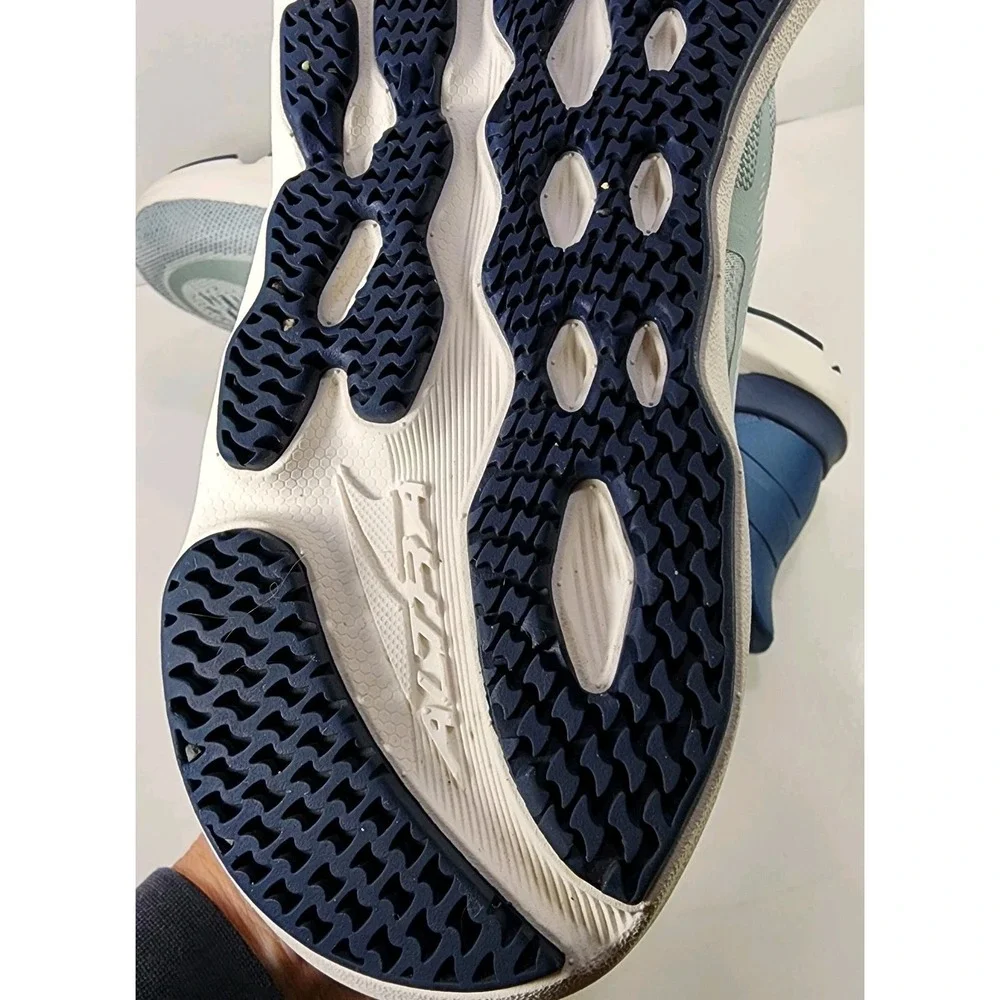 Altra EGO Provision 6‎ Running Shoes Mens 11 Blue Green Workout Road Comfort EUC